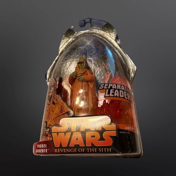 Star Wars Revenge of the Sith ROTS Passel Argente Action Figure #61 3.75”’ - Picture 1 of 7